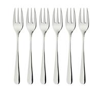 Dorre Tenedores de postre Classic 6-pack Plata