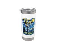 Dos Fiddy Van Gogh Golf 250 Aniversario 4 de Julio Vaso térmico de acero inoxidable de doble pared