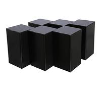 Dosenritter | 6 x lata rectangular para té, resistente al olor,de metal, para aprox. 150 g de Earl Grey | 12,2 x 6,8 x 6,8 cm (AL, An, L) | también ideal como recipiente para café o especias