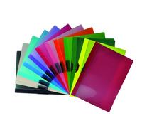 Dosier clip office box pp clip-it colorline a4 pinza plastico 30h expo