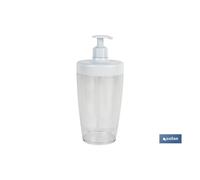 Dosificador de jabon blanco 870 ml caja 6 unid.