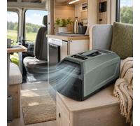 dosiwlatever Aire Acondicionado portátil pequeño 5000 BTU 230V, enfriamiento eficiente con función deshumidificador y Modo sueño, para Espacios reducidos, Uso en Dormitorio, Oficina o Camper Green