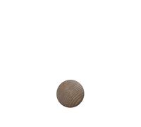 Dots Madera Ø6.5 Satinado Marrón Oscuro