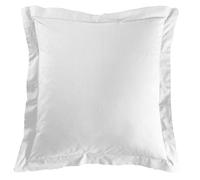 Douceur d'Intérieur - 1640684, Funda De Almohada, 63 X 63 Cm, Lit Uni, Liso 57 Hilos, Blanco