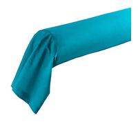 Douceur d'Intérieur 1640728 - Funda para almohada, 85 x 185 cm, Azul