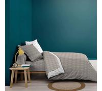 Douceur d'Intérieur Aristide Natural - Funda nórdica (240 x 220 cm) - 100% algodón