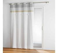 Douceur d'Intérieur Cortina DE OJETAS 140 x 240 CM ALGODÓN Top Bombones ILIADA