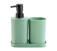 Douceur d'Intérieur Disst Set/Taza/Jabonera, Salvia, Sans