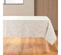 Douceur d'Intérieur Enola - Mantel Rectangular (140 x 250 cm), Natural, Revestido de Jacquard
