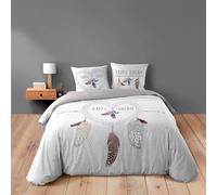 Douceur d'Intérieur Happy Dream - Juego de Cama, con 3 Piezas, 240 x 220 cm, 100% algodón
