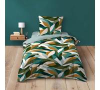 Douceur d'Intérieur - Juego de Cama de 2 Piezas (140 x 200 cm), Color Azul