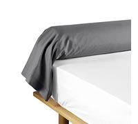 Douceur d'Intérieur Lina Anthracite – 100% algodón – 85 x 185 cm