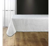 Douceur d'Intérieur Linea - Mantel Cuadrado (150 x 150 cm), poliéster Estampado