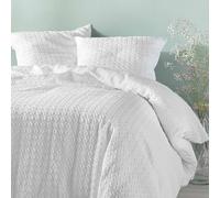 Douceur d'Intérieur Juego de cama litea 3 piezas 240 x 220 cm Microfibra gofrada