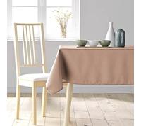 Douceur d'Intérieur, Mantel Rectangular (140 x 250 cm) Essentiel Blush, Poliéster