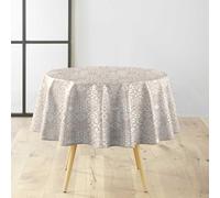 Douceur d'Intérieur, Mantel Redondo (Ø 160 cm) Carella Blanco, PVC Textilia