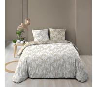Douceur d'intérieur Oliana - Juego de Cama de 3 Piezas (240 x 220 cm) Reversible, 100% algodón