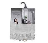 Douceur d'Intérieur Panel a Anillos 140 x 240 cm Vela Tisse Milza Gris