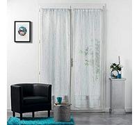 Douceur d'Intérieur Par Recto Pasador Barra 2 x 70 x 200 cm Velo Arena Apliques filiana Blanco