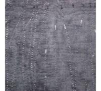 Douceur d'Intérieur Suavidad del Interior, par Recto con Trabillas (2 x 45 x 120 cm) filiana Antracita, Velo Arenado aplicado