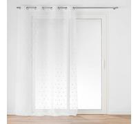 Douceur d'Intérieur Suavidad Interior, Visillo con Ojales (140 x 240 cm) Pompinou, Vela arenada con Pompones