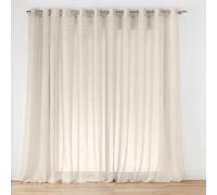 Douceur d'Intérieur Suavidad Interior, Visillo con Ojales (400 x 240 cm) Pug Lin, Velo Tejido