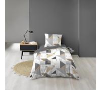 Douceur d'Intérieur Trigone - Juego de Cama de 2 Piezas (140 x 200 cm), Microfibra Estampada
