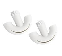 DOUDINGMAO Boquilla aireadora de fuente de piscina ABS de 3/4 pulgadas, cabezal de salida de agua roscado para una fácil instalación de piscina, configuración de uso, boquilla de espolvorear