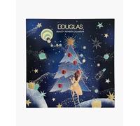 Douglas - Calendario de Adviento navideño 2024 de belleza, cuidado y maquillaje, para mujeres y niñas, calendario de Adviento con 24 destacados productos cosméticos, edición limitada, azul