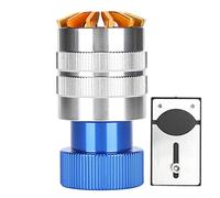 DouWen MO Alicates profesionales para levantar cristales de relojes, herramienta de extracción de esferas de reloj de acero con placa base para relojeros, abridor compacto de cajas de
