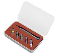 DouWen MO Destornillador para reparación de relojes, herramienta profesional para retirar correas de reloj con puntas de acero de alto carbono, mango ergonómico antideslizante para ajuste de