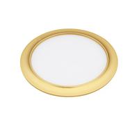 Downlight 15w 3000k trevor oro 1,5x19x19 cm 1200lm corte 17d
