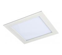 Downlight 18w 4000k cuadrado agamenon 1400lm blanco 2x22x22 cm corte 2