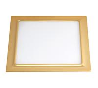 Downlight 20w 3000k ventura perla oro 1600lm 21,5x21,5