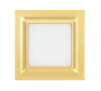 Downlight 9w 3000k ventura perla oro 720lm 12x12