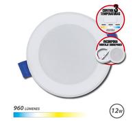 Downlight circular elbat 12 w ? 960 lm ? selector de 3 temperatura