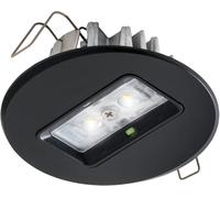 Downlight De Emergencia Empotrable Led De 2W Negro - 7TCA091160R0459