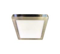 Downlight de Superficie Cuadrado LED 6W 4000K Cuero - LÚZETE White 12cm