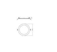 Downlight DL SLIM ALU DA D175 V 16WML83040 WT 4099854441936
