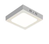 Downlight E6 LED de superficie cuadrado 6W Luz natural
