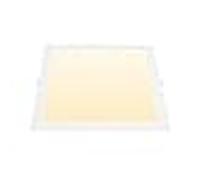 Downlight empotrable intego 2.0 pc quadrado 18w led 1850lm 3000k 120°