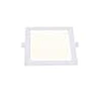 Downlight empotrable intego 2.0 pc quadrado 6w led 600lm 4000k 120° l
