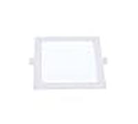 Downlight empotrable intego 2.0 pc quadrado 6w led 600lm 6400k 120° l
