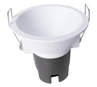 Downlight empotrable LED redondo Circular (6 W, Ø x Al: 6,5 x 7,7 cm, Blanco, Blanco neutro)