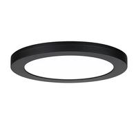 Downlight empotrable LED redondo Cover-it (19 W, Ø x Al: 22,5 x 1,9 cm, Blanco neutro, Negro)