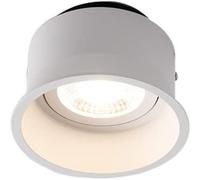 Downlight empotrado LED multi-tamaño resistente, luz cálida 3000K, luz natural 4000K, acabado liso, no regulable, instalación de renovación simple - Luces de techo (3000 k Warm Ligh,12 w)