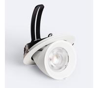Downlight LED 30W Circular Direccionable 36º Chip CCT 120 lm/W Corte Ø 140 mm