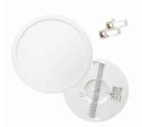 DOWNLIGHT LED CON SENSORES Ajustable 24W Slim 3CCT Panel Blanco | 3 Potencias | 3 Temperaturas de Color 3000K-4000K-6500K | LED Integrado | Bajo Consumo | Instalación Empotrable y Superficie