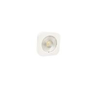 Downlight LED cuadrado 15W blanco cálido, eficiente y de bajo consumo, ideal para iluminación de interiores y ambientes acogedores.