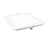 Downlight led cuadrado blanco 18w.fria EL PRECIO INCLUYE 3 UNIDADES